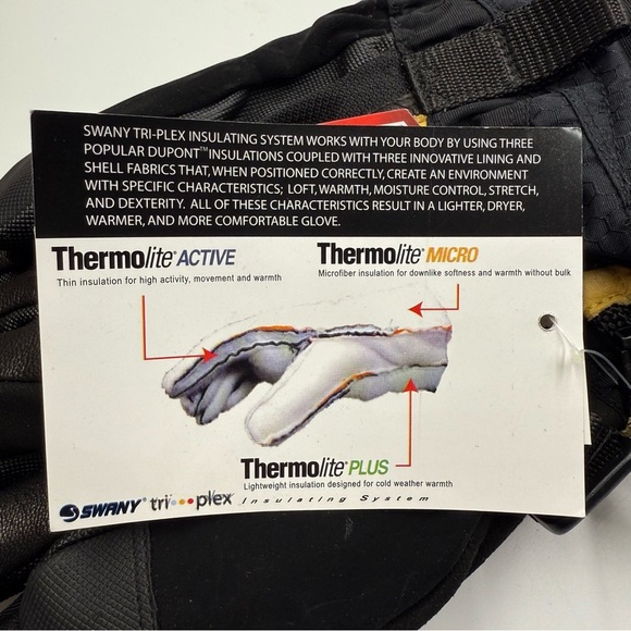 SWANY SX-30 X-Change II SKI / SNOWBOARD GLOVES - WOMEN'S SMALL - Picture 3 of 7